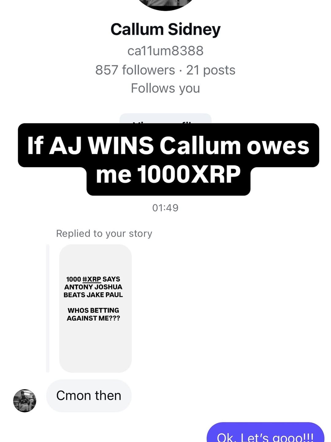 Post 7 by XRP Talk & Speculation on Instagram (image)