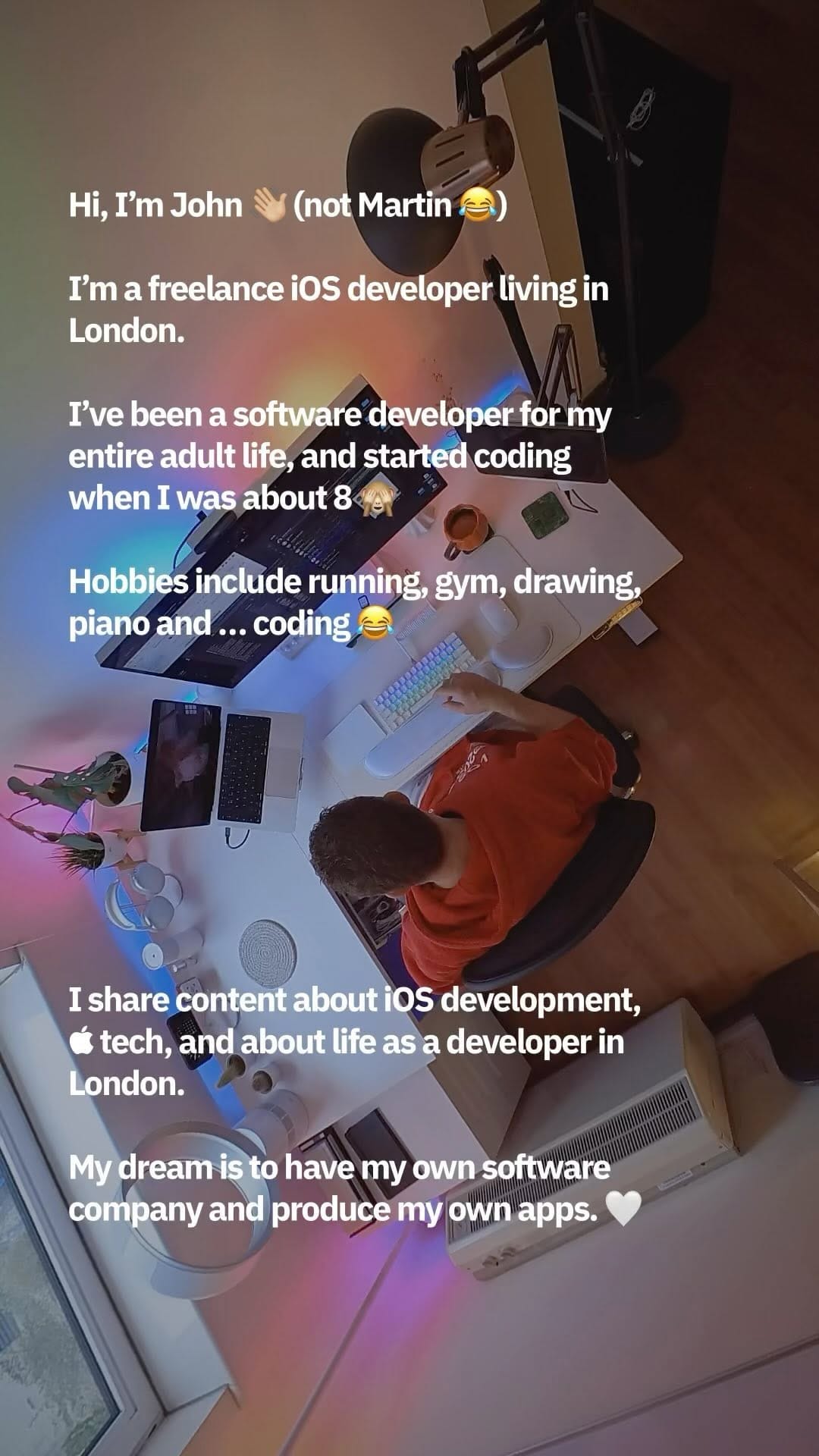 Post 8 by John Martin on Instagram (video)