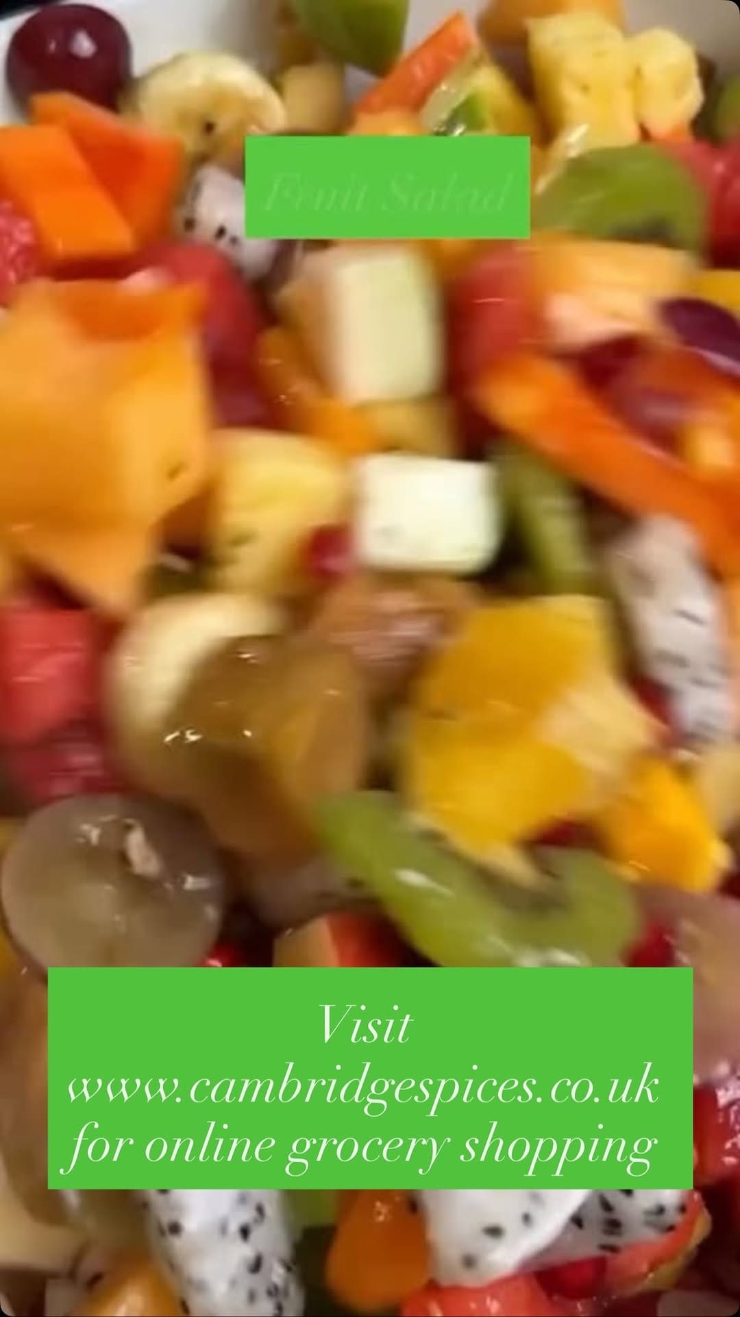 Post 3 by Cambridge Spices on Instagram (video)