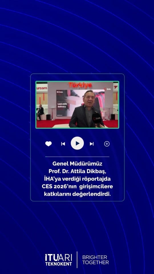Post 3 by İTÜ ARI Teknokent on Instagram (video)