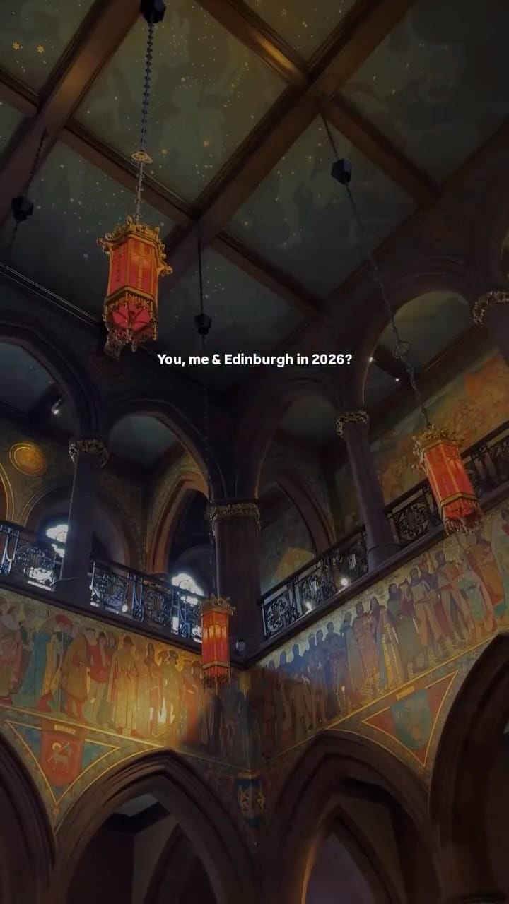 Post 3 by Viktorija Peciulyte | Edinburgh & Travel on Instagram (video)