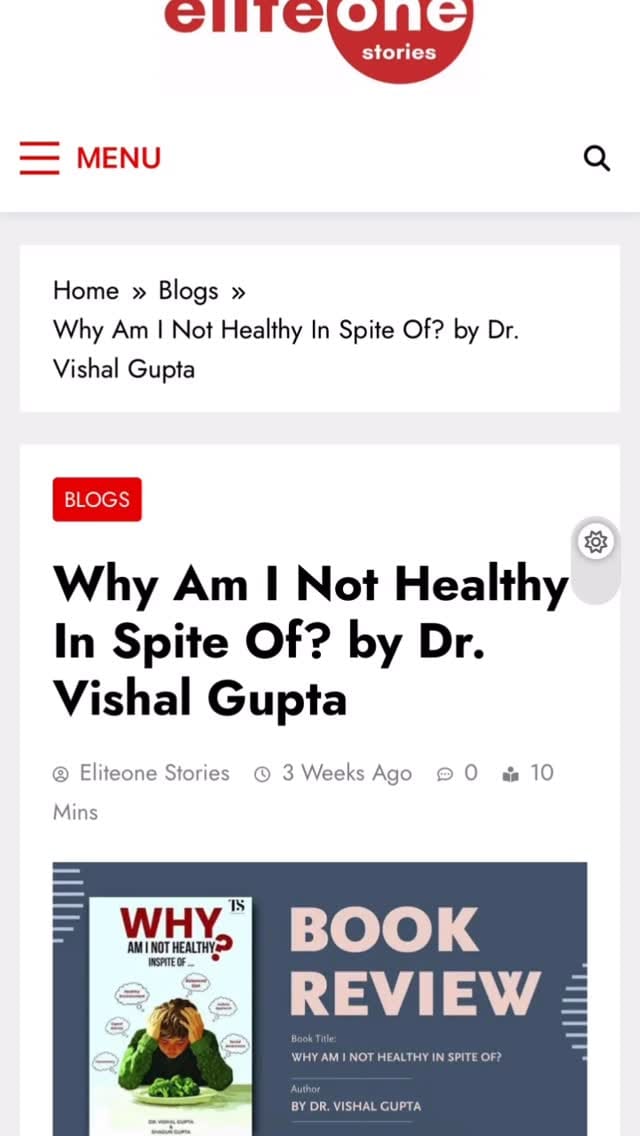 Post 7 by Dr. Vishal Gupta on Instagram (video)