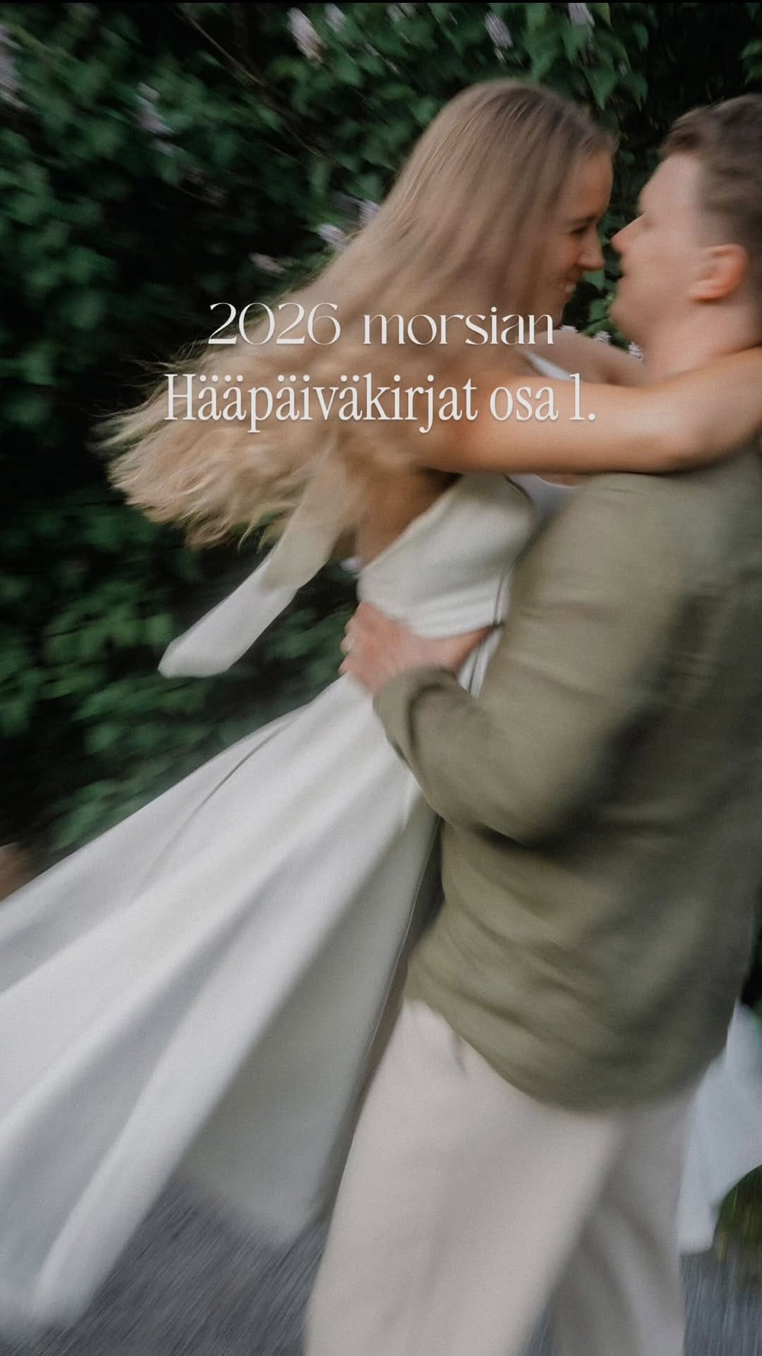 Post 10 by Roosa Katariina Kantola | häät 2026 on Instagram (video)