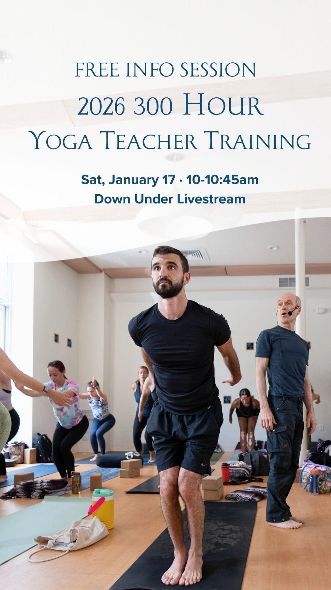 Post 6 by Down Under School of Yoga on Instagram (video)