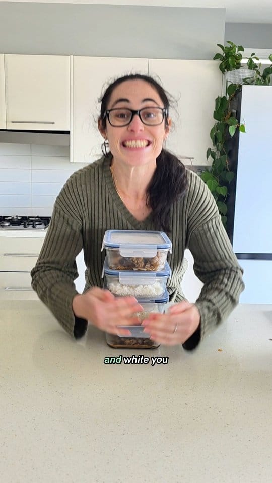 Post 6 by Lauren | Easy Meal Prep Recipes on Instagram (video)