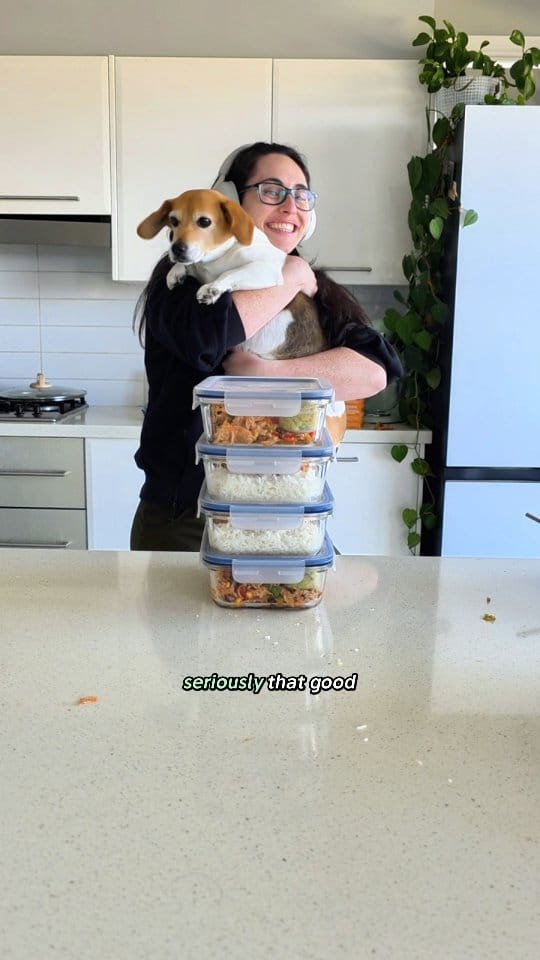 Post 7 by Lauren | Easy Meal Prep Recipes on Instagram (video)