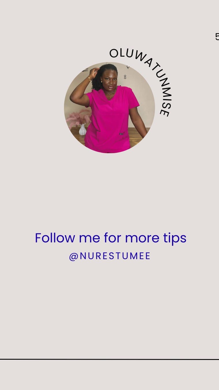 Post 2 by Oluwatunmise  Ogedengbe RN• BSN on Instagram (video)