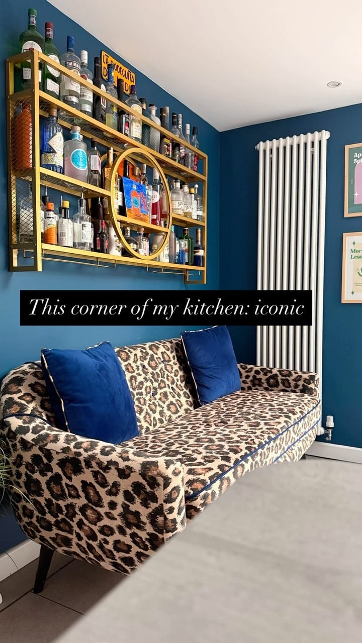 Post 8 by Liverpool UK Interior Blogger | Bold Colours & Leopard Print on Instagram (video)