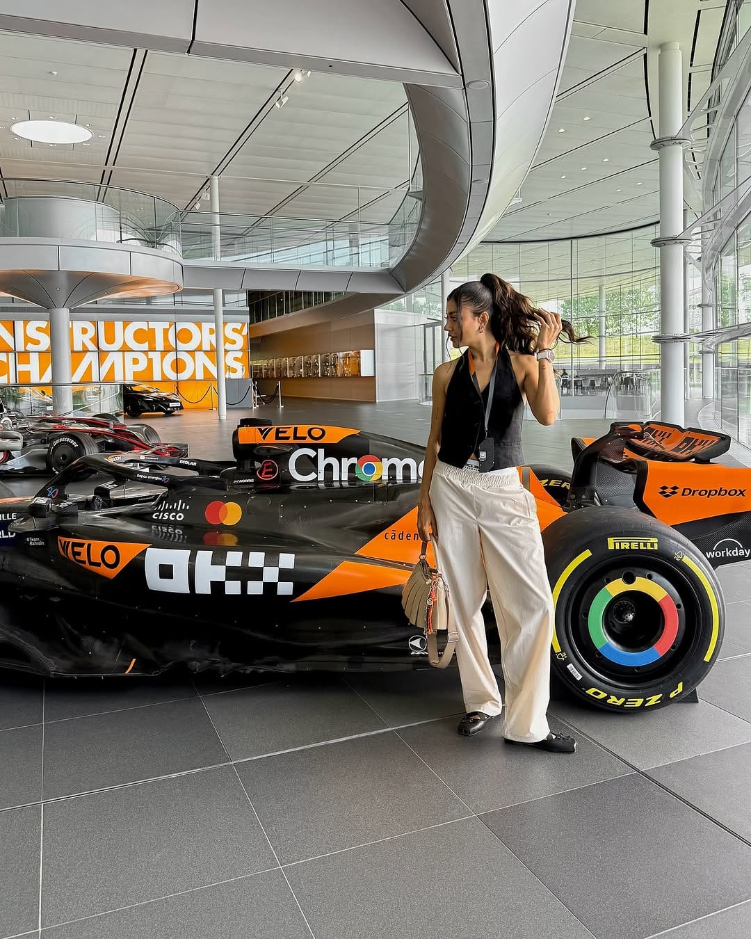 Post 8 by liv effia blankson • outfit ideas & motorsport content on Instagram (carousel)