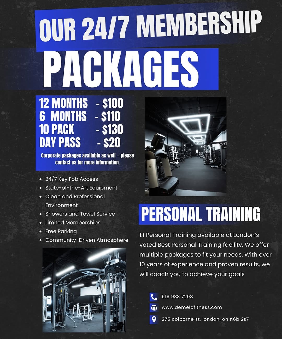 Post 8 by DeMelo Fitness/ Josh DeMelo on Instagram (image)