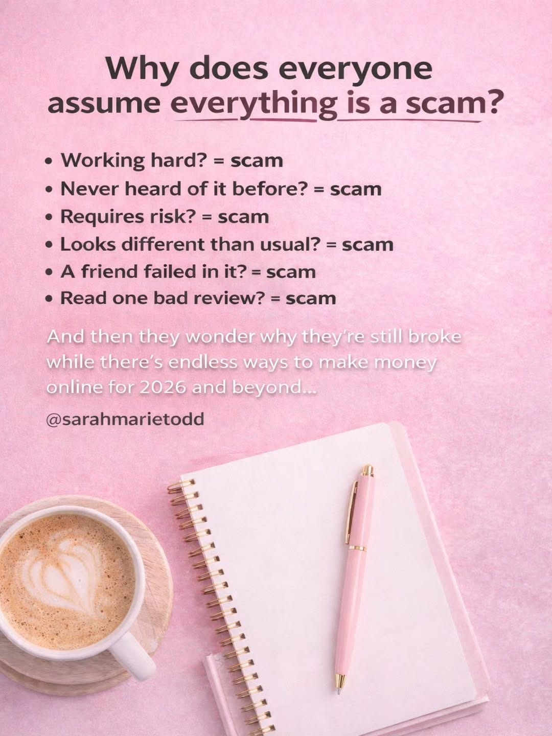 Post 7 by Sarah Todd | Travel Income Coach for Busy Mums on Instagram (image)