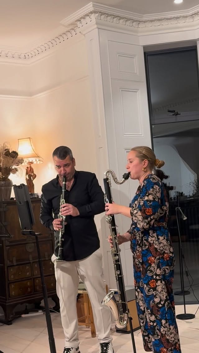 Post 7 by Hannah Shilvock | bass clarinet & yoga on Instagram (video)