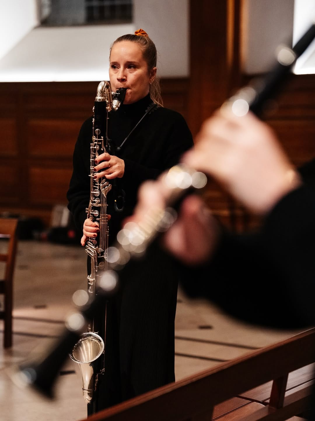 Post 6 by Hannah Shilvock | bass clarinet & yoga on Instagram (carousel)