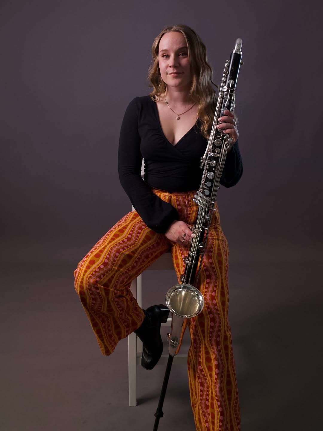 Post 4 by Hannah Shilvock | bass clarinet & yoga on Instagram (image)