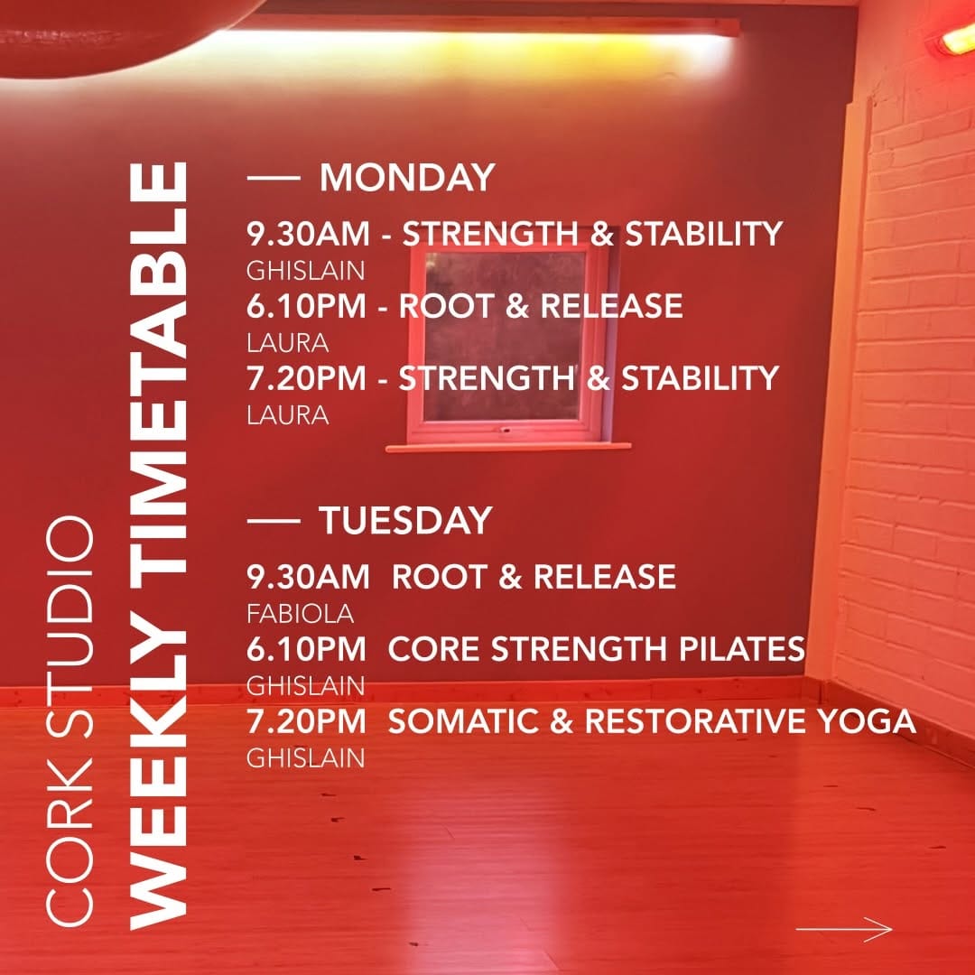 Post 3 by Sacred Body Studio Yoga & Pilates on Instagram (carousel)