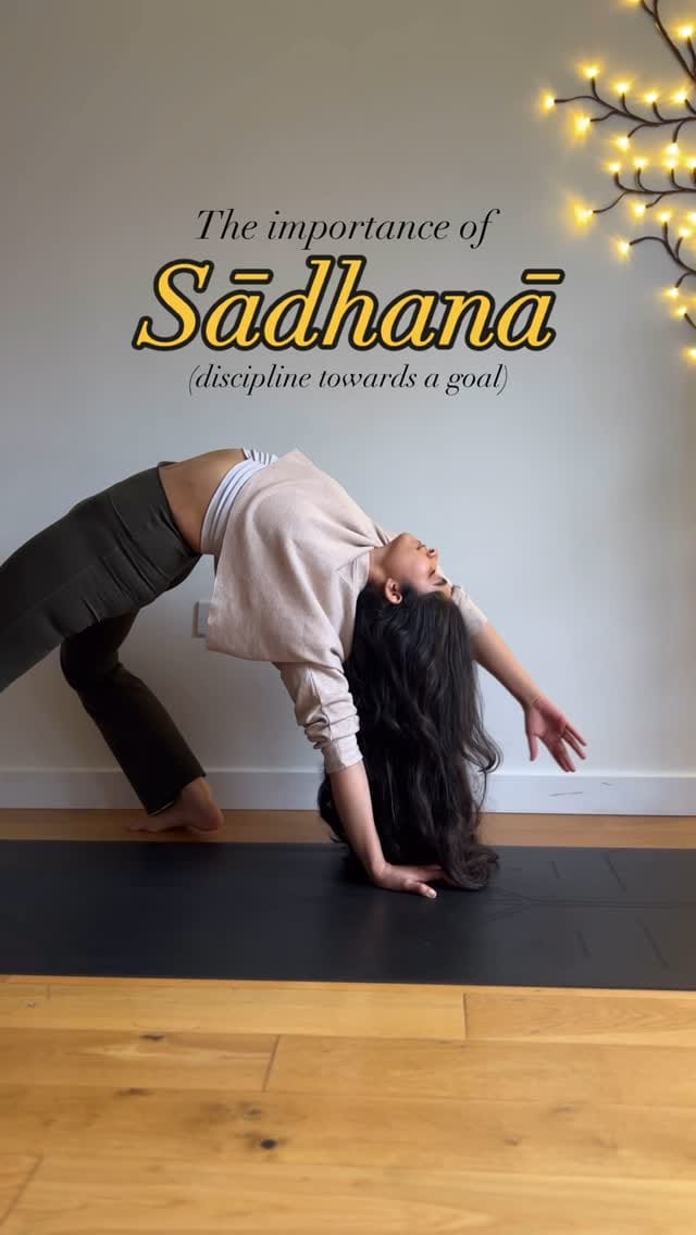 Post 8 by Dhara Jadav | Yoga Teacher & Practitioner on Instagram (video)
