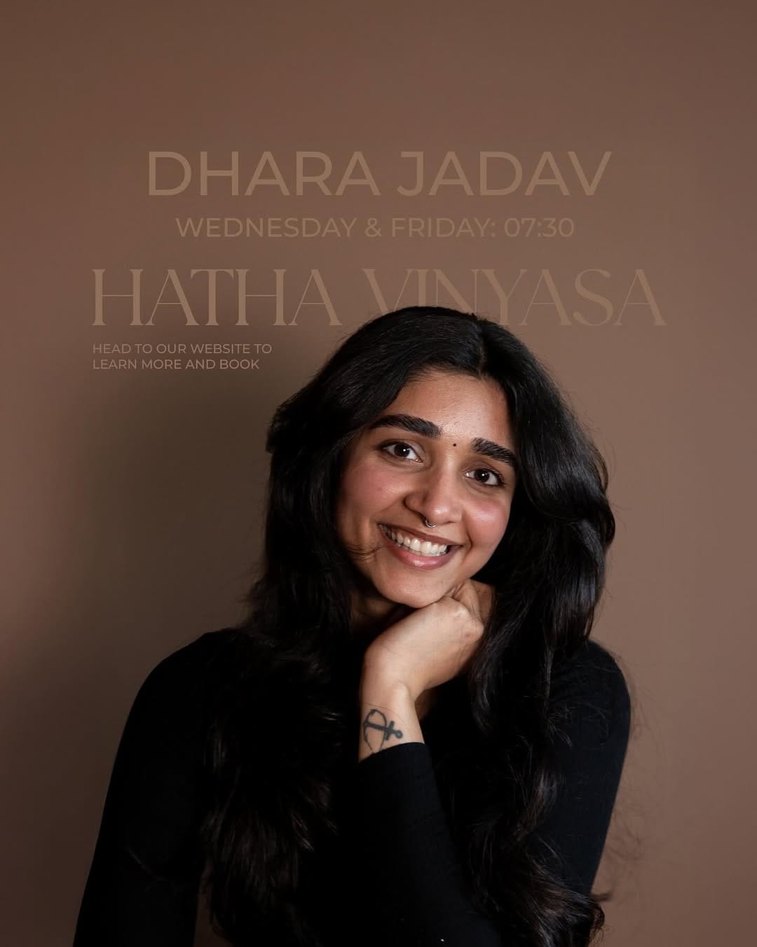 Post 6 by Dhara Jadav | Yoga Teacher & Practitioner on Instagram (image)