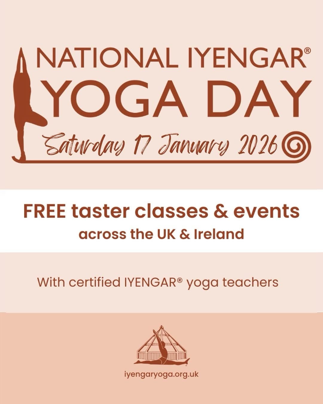 Post 7 by Iyengar Yoga (UK) on Instagram (image)
