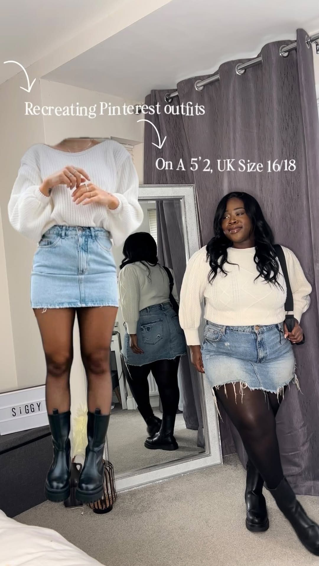 Post 4 by 𝐒𝐈𝐆𝐆𝐘 | 𝐏𝐋𝐔𝐒 𝐒𝐈𝐙𝐄 𝐅𝐀𝐒𝐇𝐈𝐎𝐍 on Instagram (video)