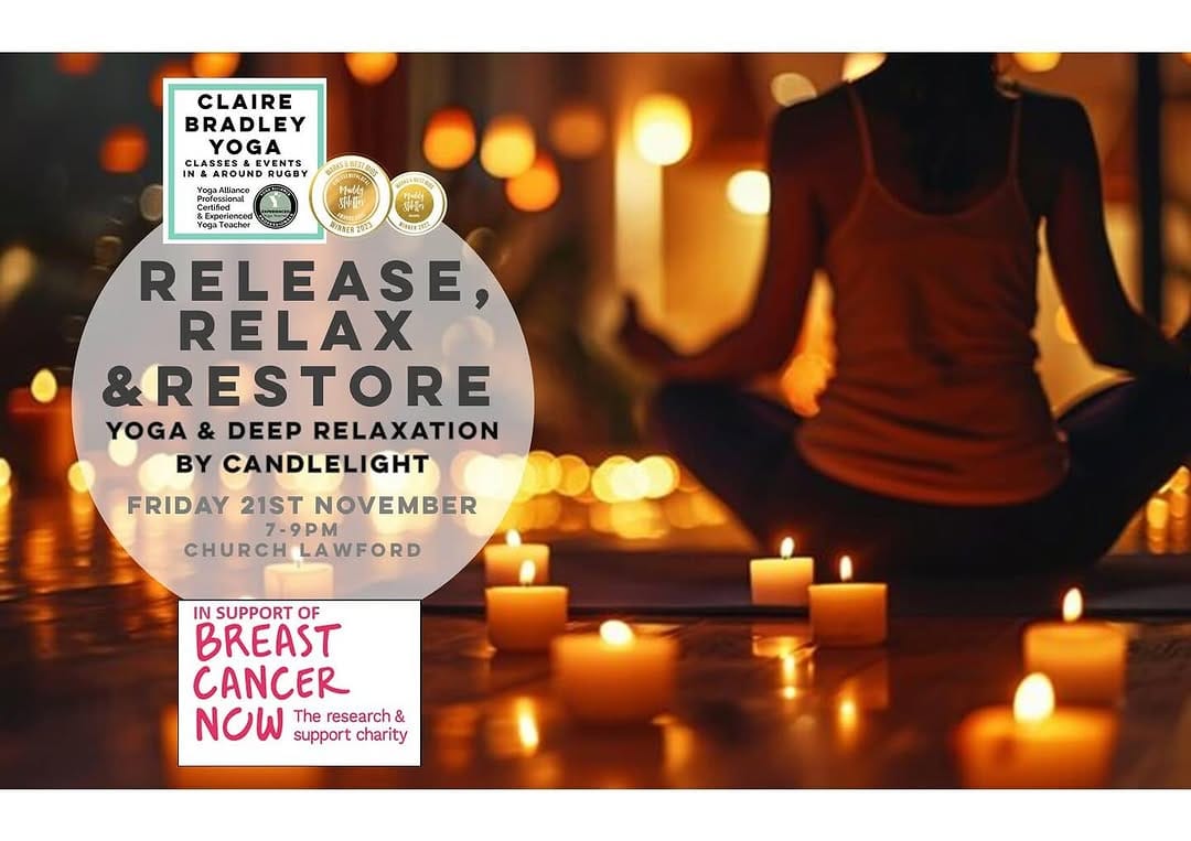 Post 6 by Claire Bradley Yoga, Rugby, UK on Instagram (image)