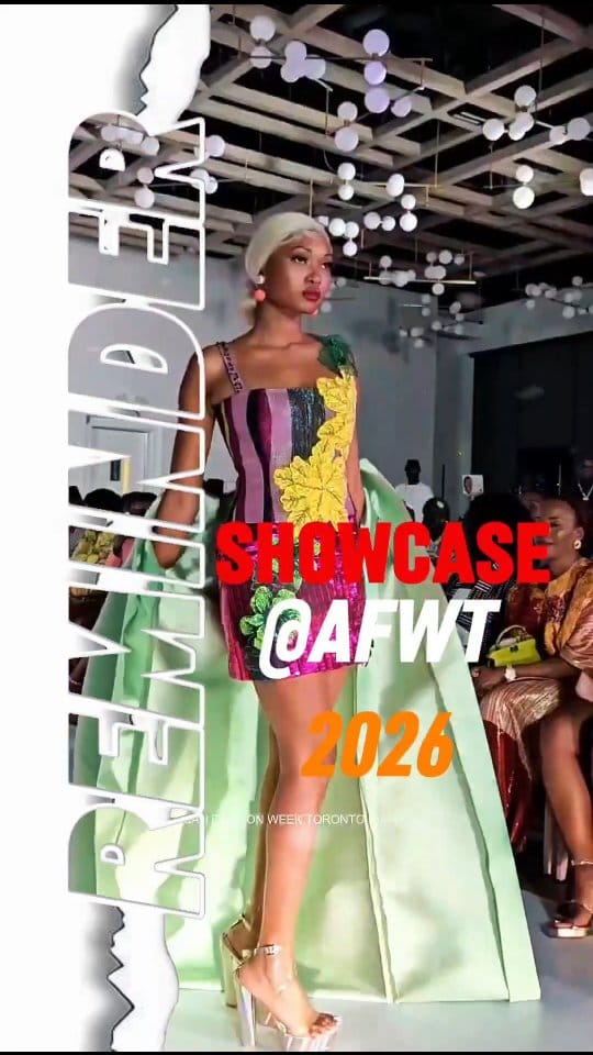 Post 2 by African Fashion Week Toronto on Instagram (video)