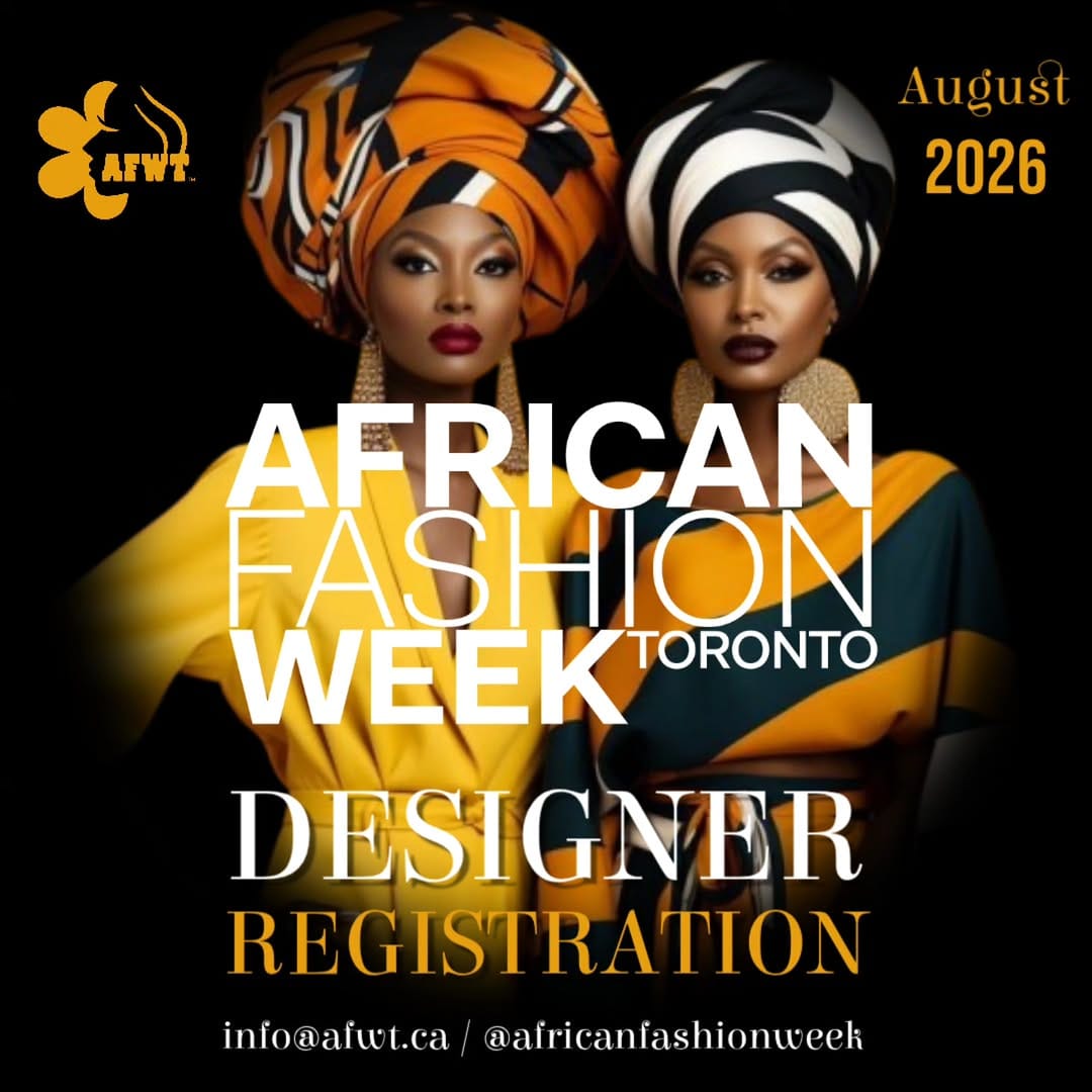 Post 3 by African Fashion Week Toronto on Instagram (image)