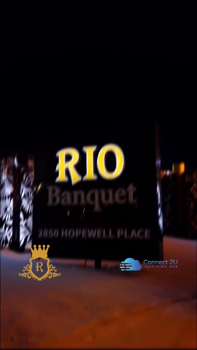 Post 3 by Rio Banquet Hall | Calgary | YYC on Instagram (video)