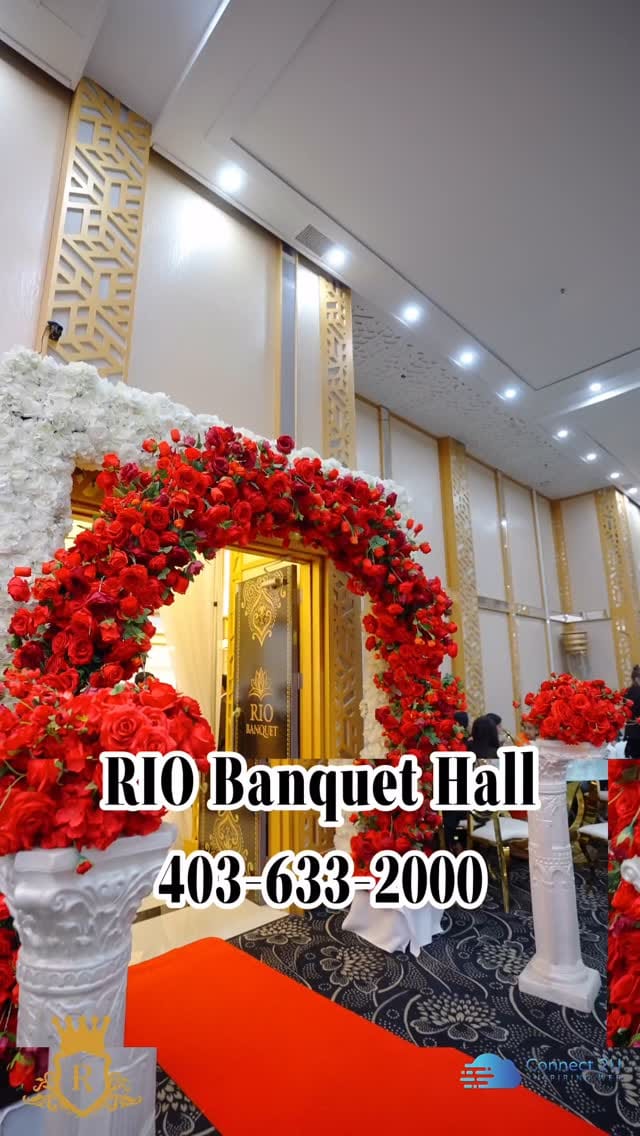 Post 9 by Rio Banquet Hall | Calgary | YYC on Instagram (video)