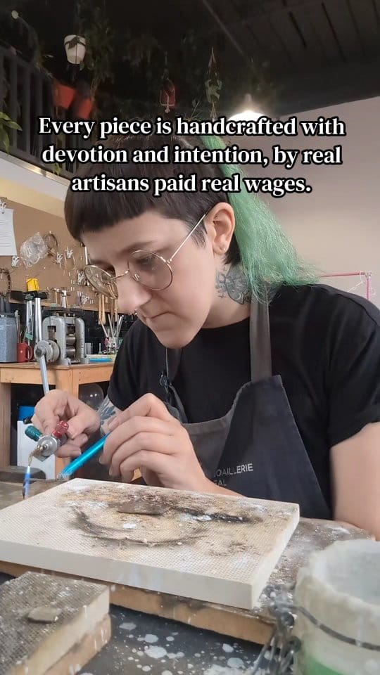 Post 4 by Inchoo Bijoux - Goth Jewelry on Instagram (video)