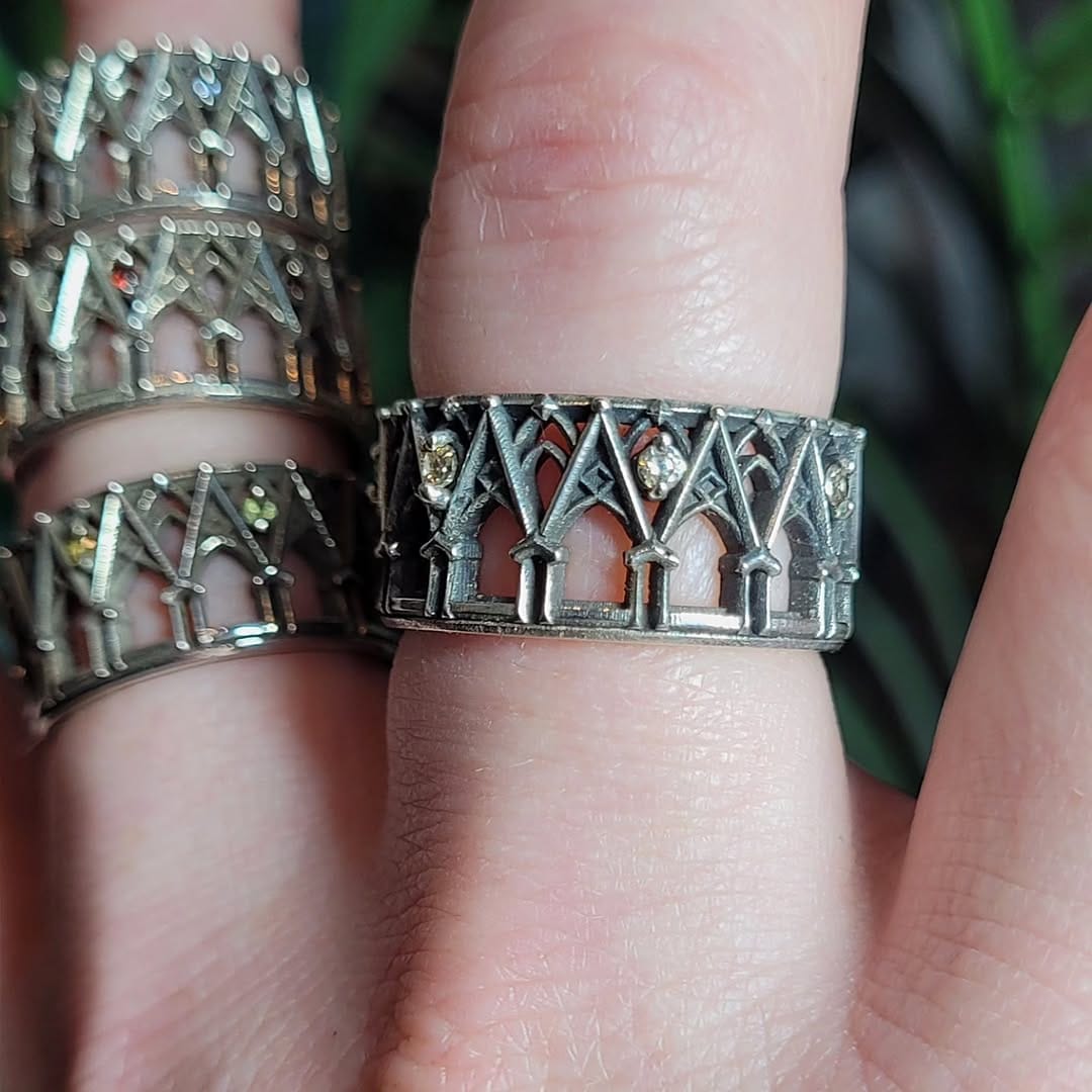 Post 9 by Inchoo Bijoux - Goth Jewelry on Instagram (image)