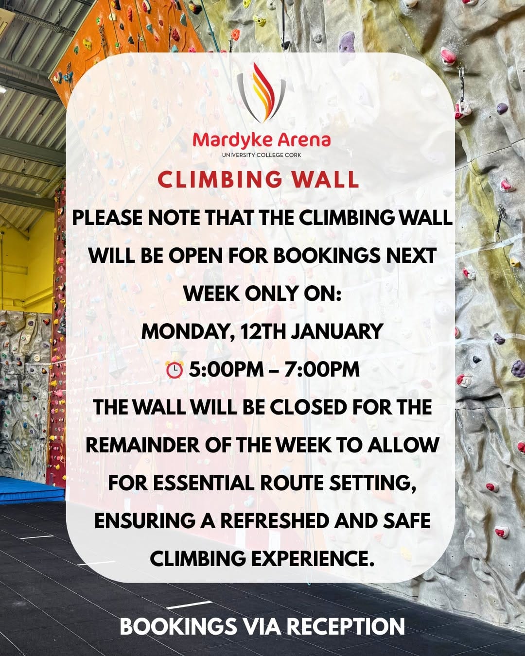 Post 10 by Mardyke Arena UCC on Instagram (image)