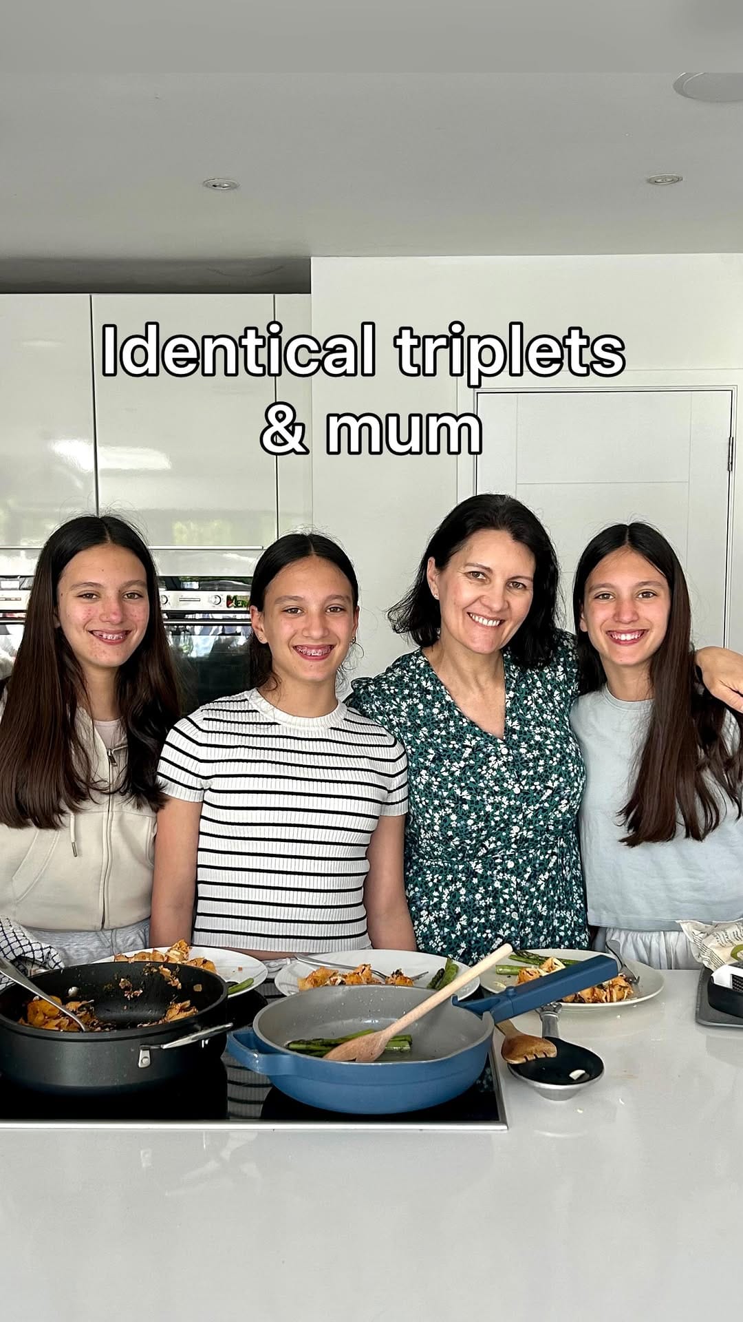 Post 10 by Identical triplets & mum on Instagram (video)