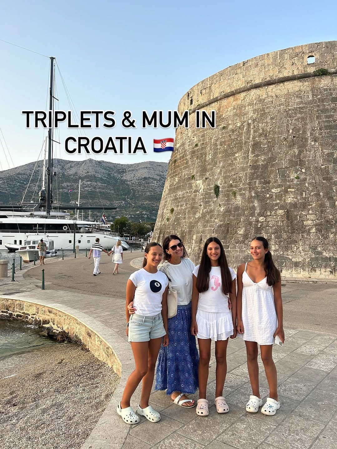 Post 7 by Identical triplets & mum on Instagram (carousel)