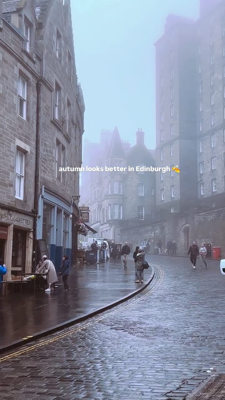Post 8 by Olli • Edinburgh, Scotland • Travel & experiences on Instagram (video)