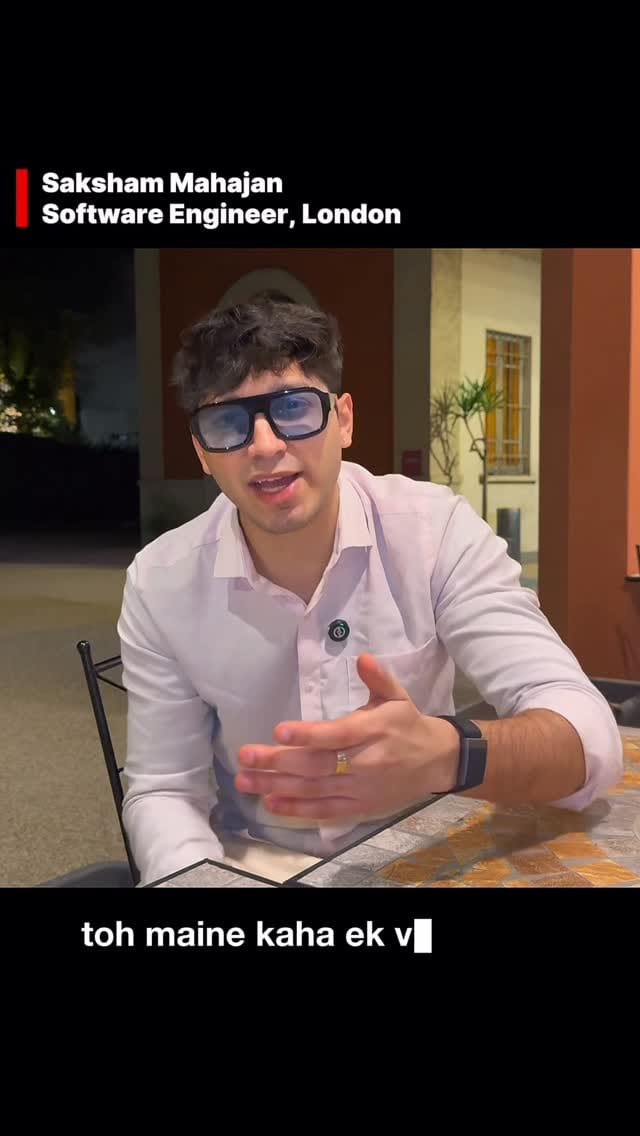 Post 5 by Saksham Mahajan on Instagram (video)