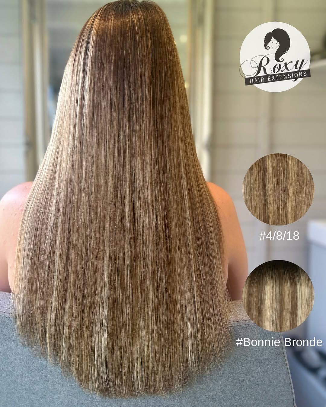 Post 3 by Roxy Hair Extensions Supplier on Instagram (image)