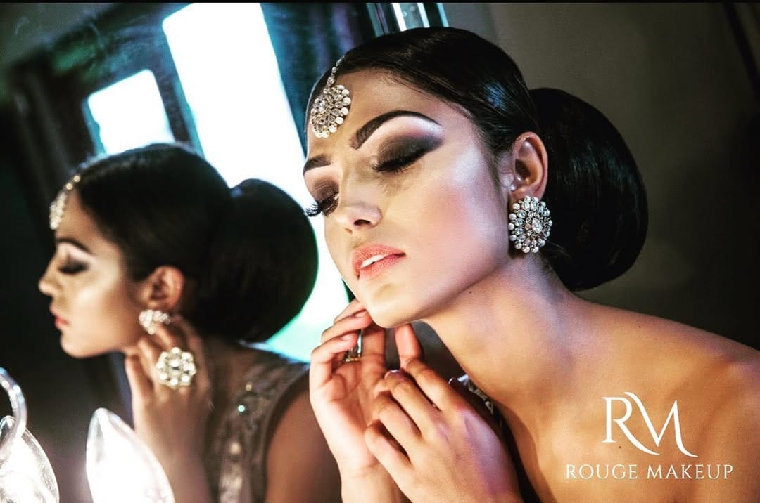 Post 3 by Rouge Makeup | By Kiran Mann on Instagram (image)