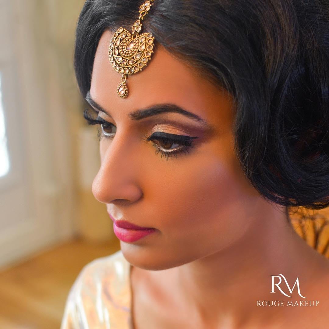 Post 6 by Rouge Makeup | By Kiran Mann on Instagram (image)