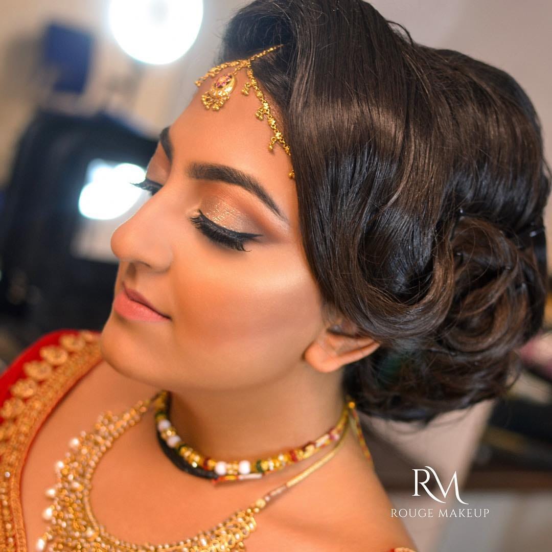 Post 10 by Rouge Makeup | By Kiran Mann on Instagram (carousel)