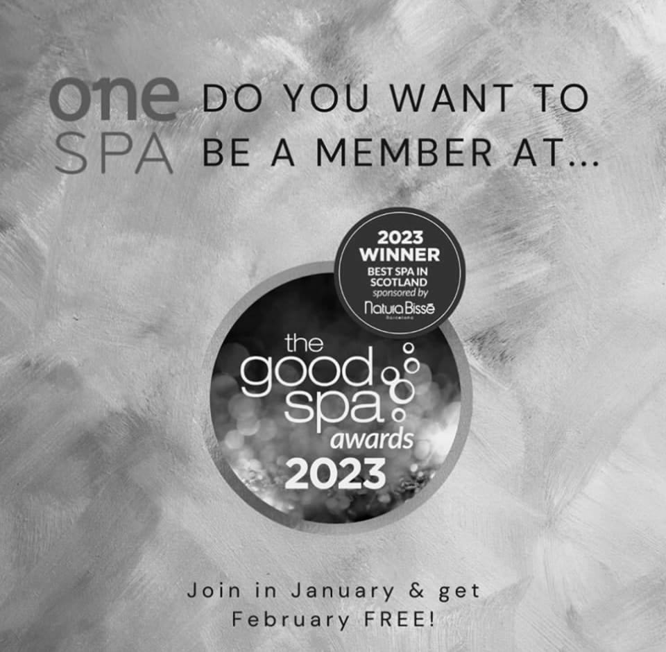 Post 6 by One Spa, Edinburgh on Instagram (image)