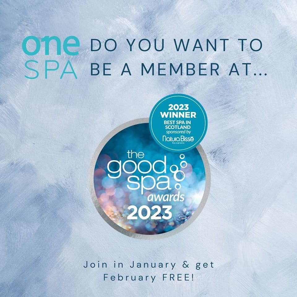 Post 7 by One Spa, Edinburgh on Instagram (image)