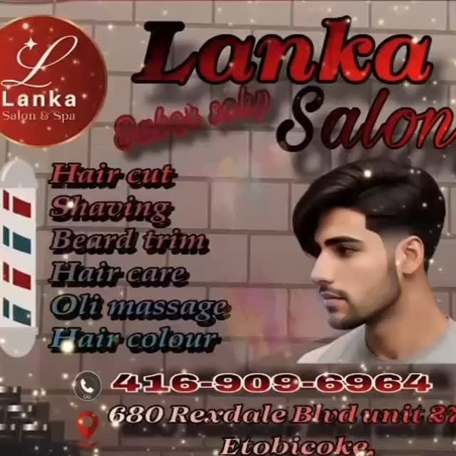 Post 9 by Lanka Salon on Instagram (video)