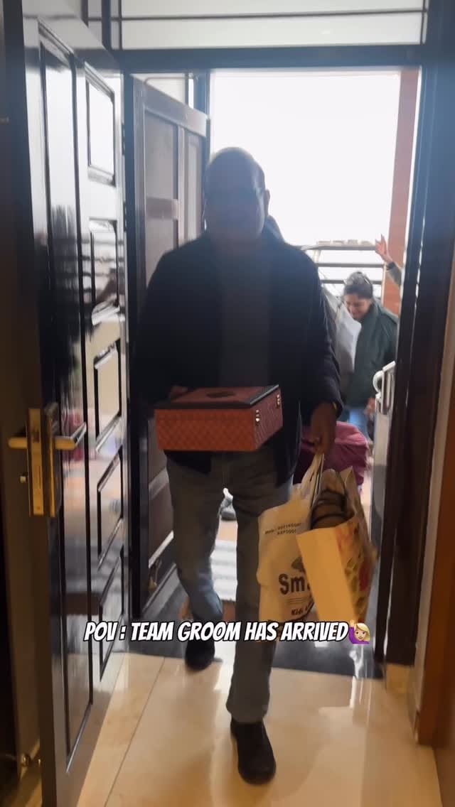Post 7 by Akshay & Deepali on Instagram (video)