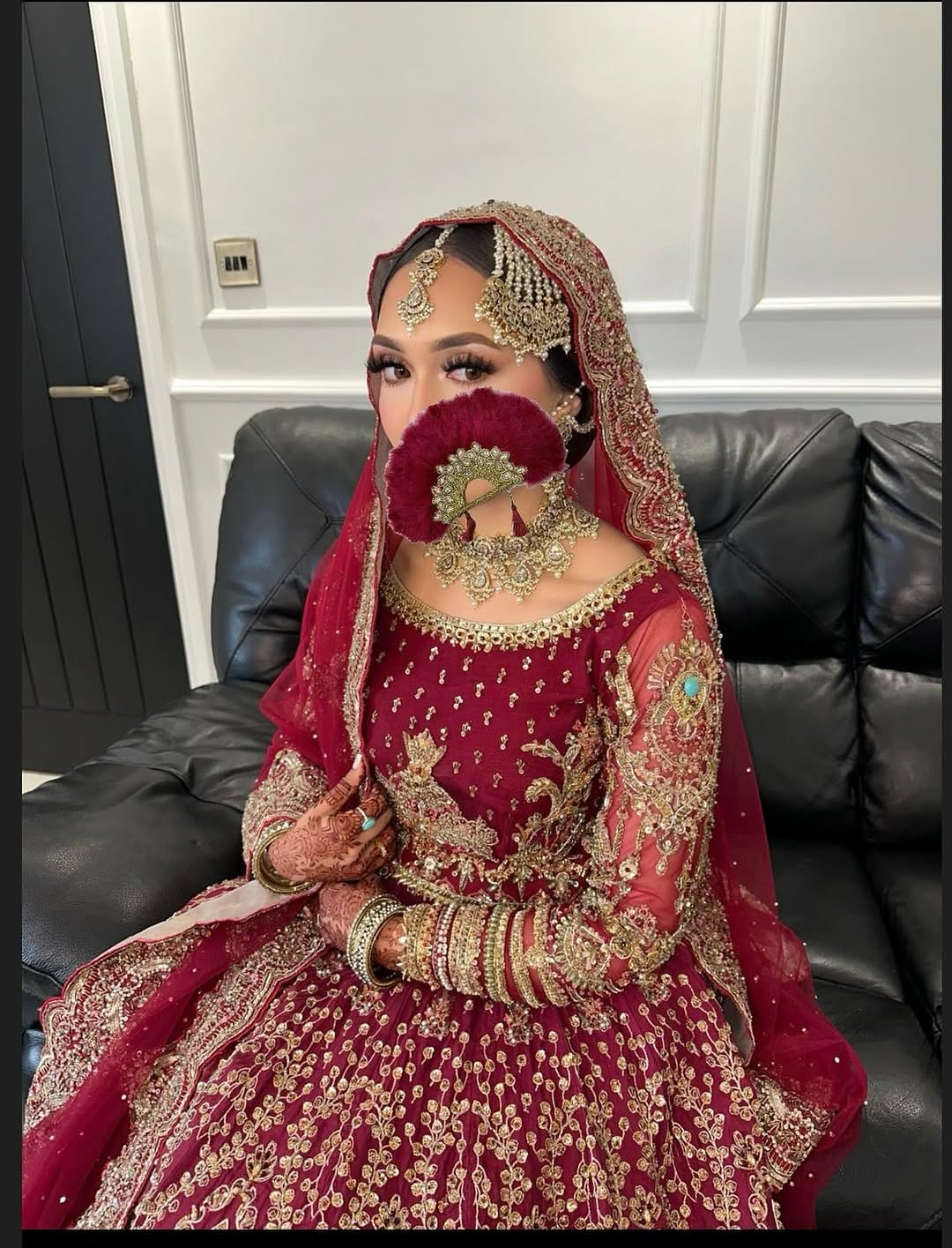 Post 7 by Qasira Aftab Bridal Artist on Instagram (image)
