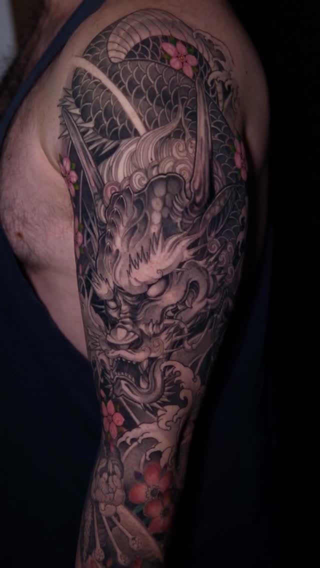 Post 2 by CyanZ Ink | Irezumi Markham/Toronto on Instagram (video)