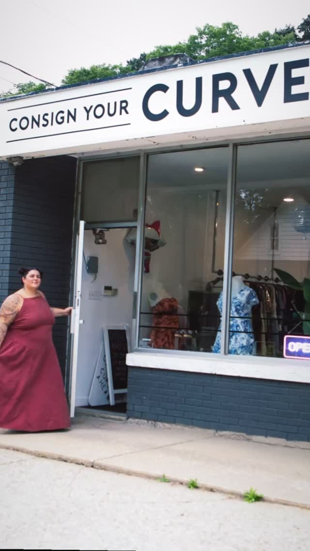 Post 6 by Curated Plus Size Consignment Boutique on Instagram (video)