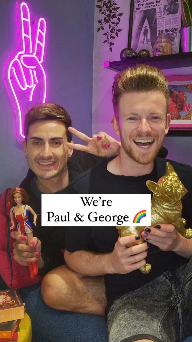 Post 8 by Paul & George 🏳️‍🌈 • Fun Couple Content & Lifestyle on Instagram (video)