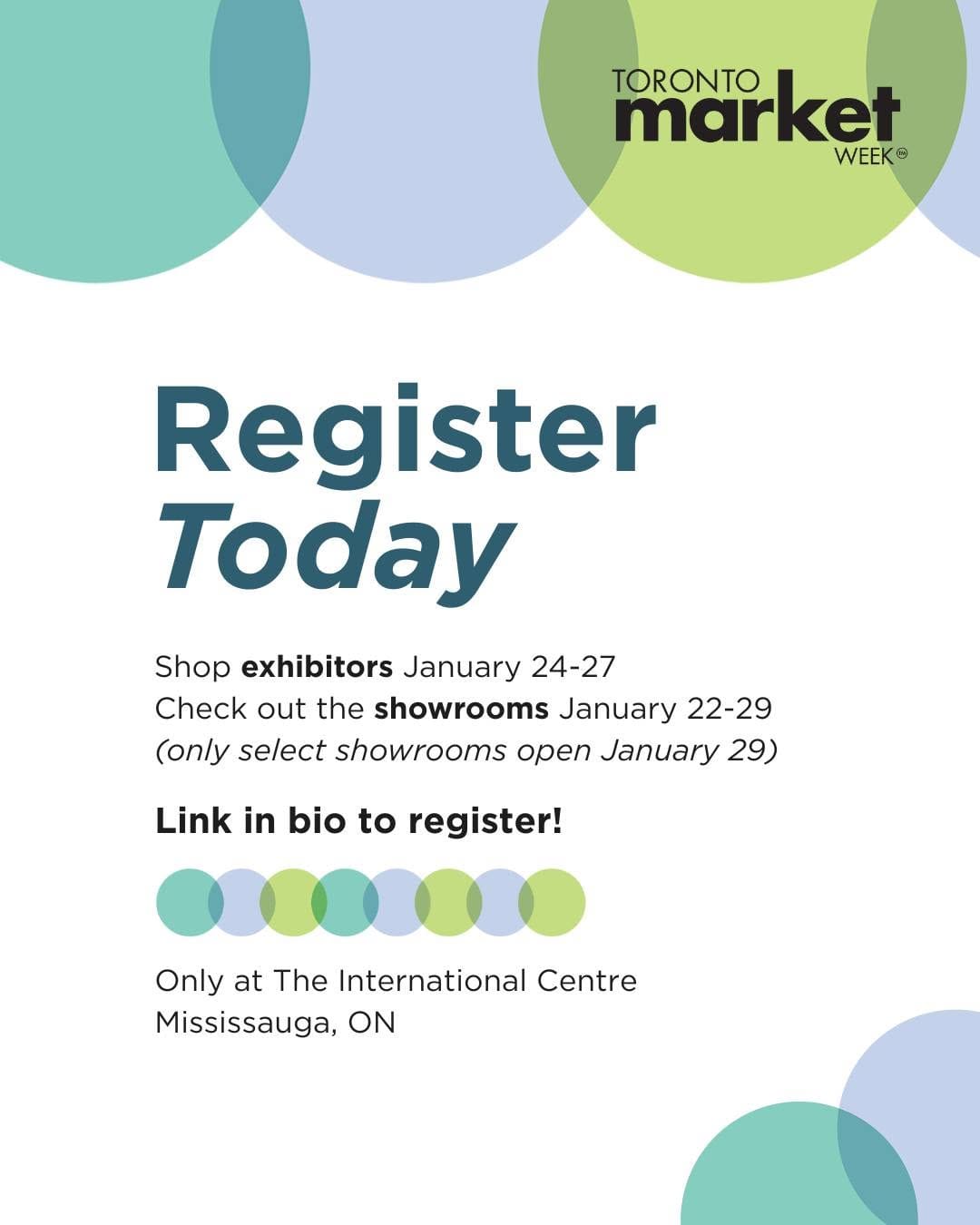 Post 6 by Toronto Market Week on Instagram (image)