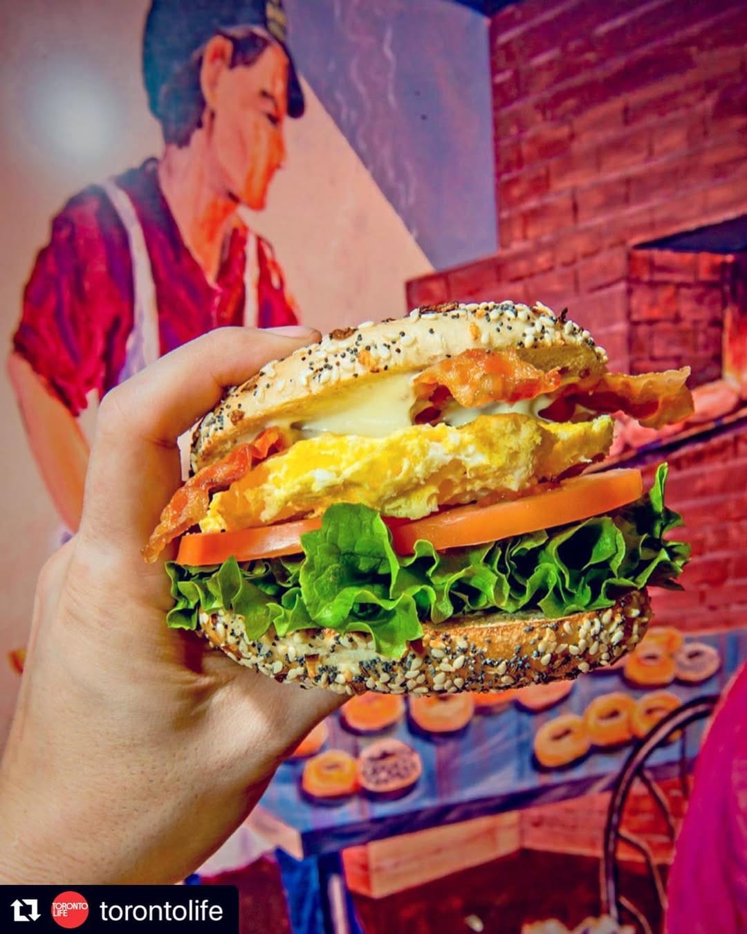 Post 10 by The Bagel House on Instagram (image)