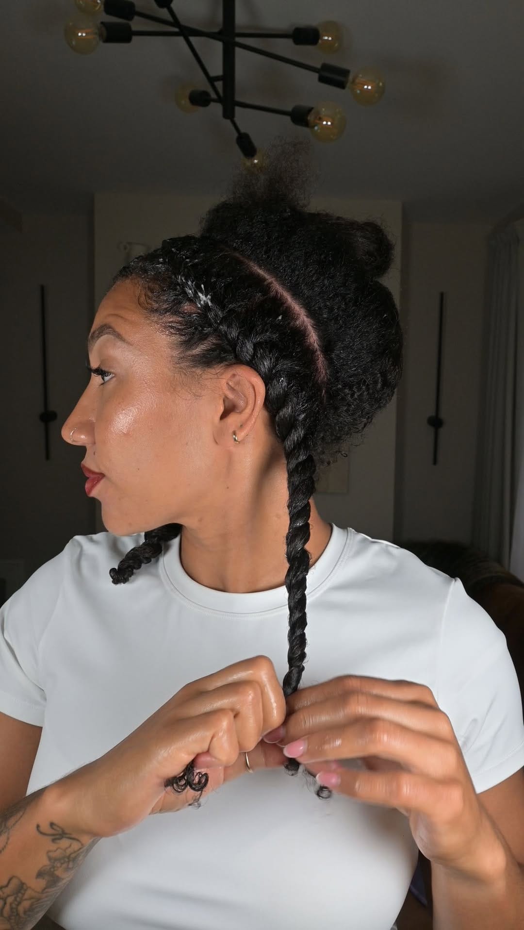 Post 4 by Keke | Natural Curly Hair & Fitness UK on Instagram (video)